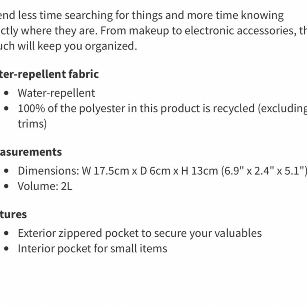 LULULEMON CITY ESSENTIALS POUCHES 2L & 4L - Picture 9 of 10